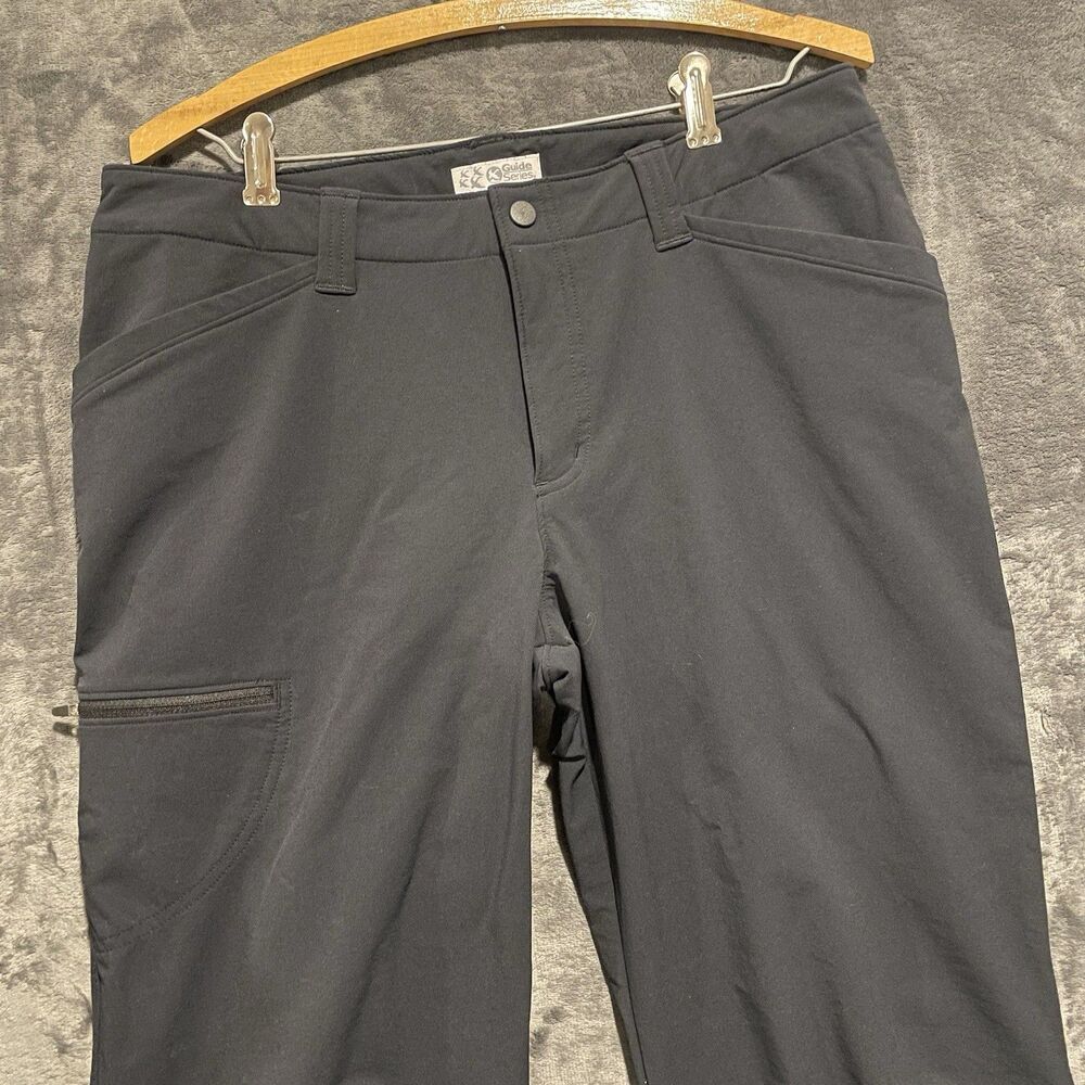 Gander Mountain Guide Series Womens 10 Black Convertible Outdoor Hiking Pants